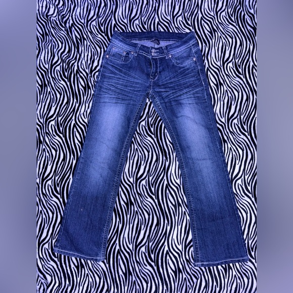 bootcut 2000s jeans mcbling pockets - Picture 3 of 3